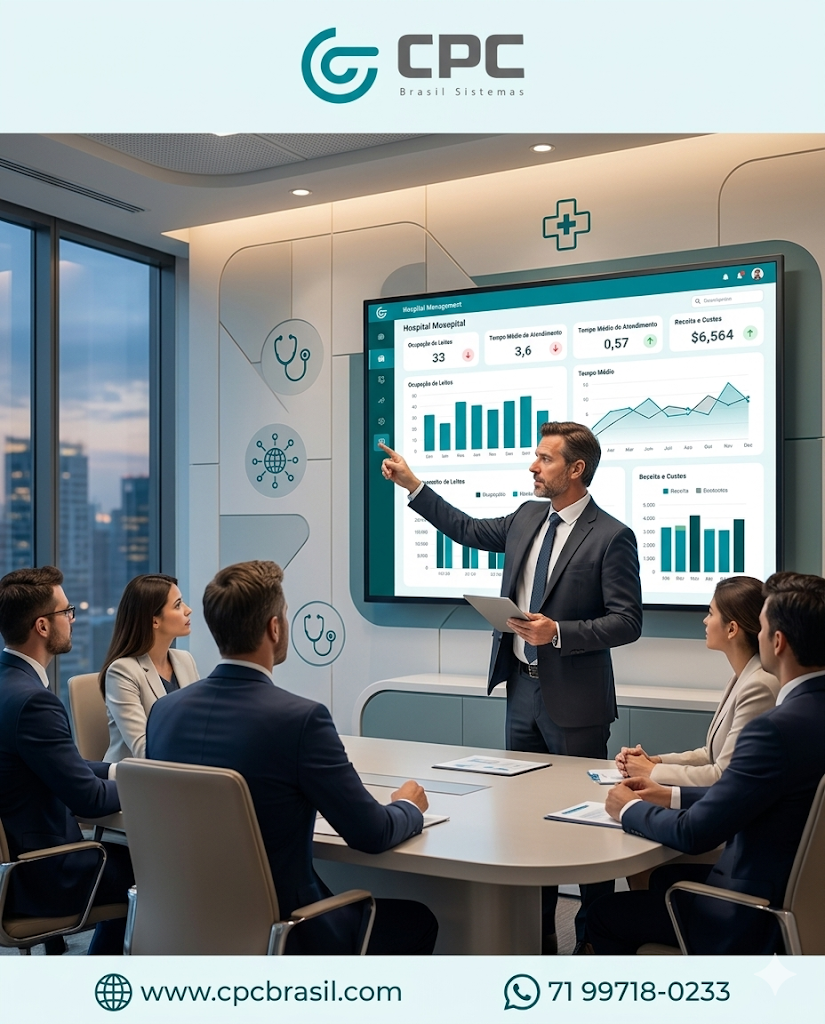 Indicador não serve para enfeitar dashboard. ✅

Ele serve para mostrar gargalo, tendência e oportunidade de decisão.

Com a CPC, a gestão hospitalar ganha visibilidade real da operação.